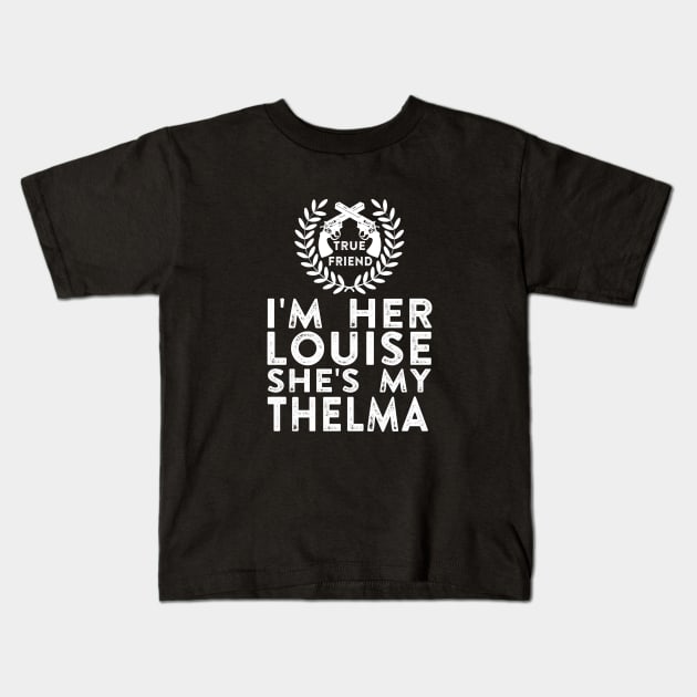 Thelma and Louise Kids T-Shirt by ballhard